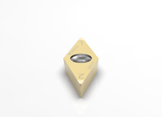 ISO18001 Two Tips Carbide CBN Cutting Insert With Excellent Hot Hardness