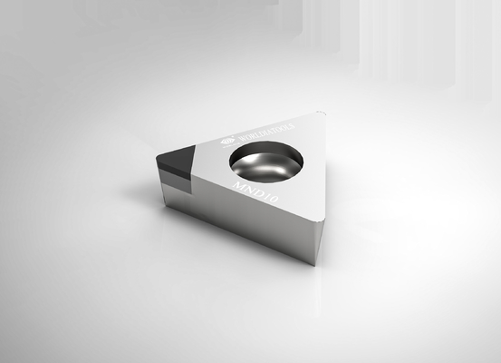 WORLDIA PCD Cutting Inserts Carbide Lathe Inserts For Aluminum Alloys
