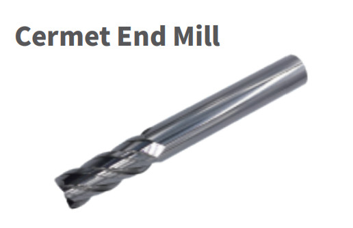 2 To 6 Edge Cermet End Mill Solid Carbide Tools For Stainless Steel