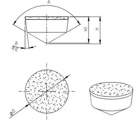 Rcmx Pcd Cutting Inserts , Round Carbide Inserts For Aluminum