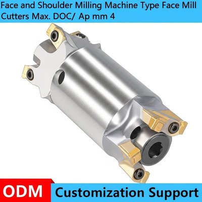 Face and Shoulder Milling Machine Type Face Milling Cutters Max. DOC/ Ap mm 4 ODM Customization Support