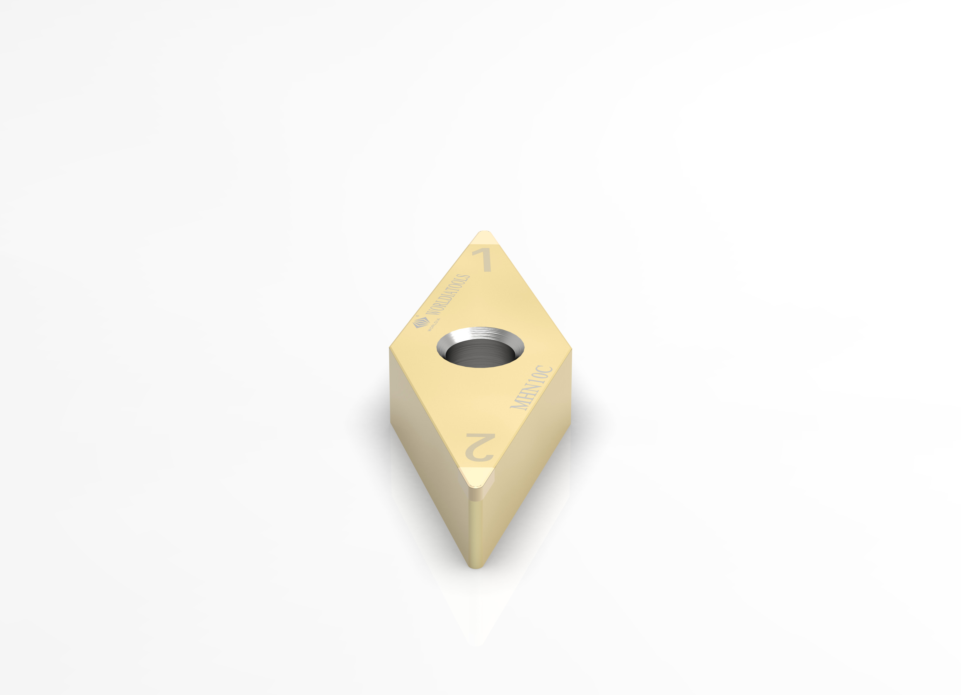 ISO14001 High Speed PCBN Cutting Inserts VNGA Insert For Hardened Steel
