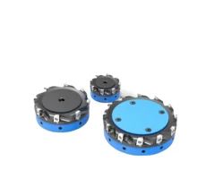 Steel Milling Tools  Mills Straight Flute 6 Edges BEHW1204 Inserts Strength And Wear Resistance